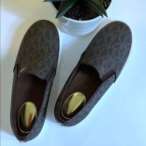 MICHAEL Michael Kors Shoes - Michael Kors Logo Slip On Shoes NWOT